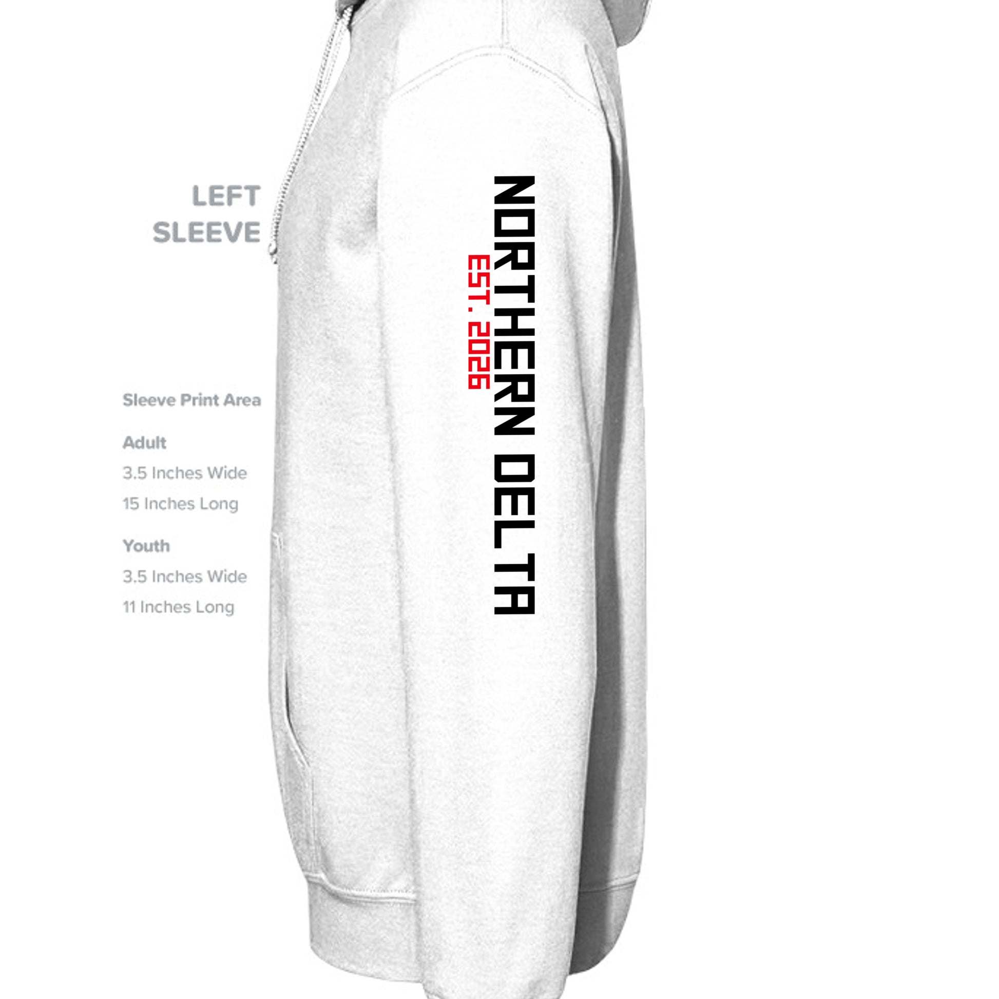Northern Delta Light-Flag-Hoodie outdoor product