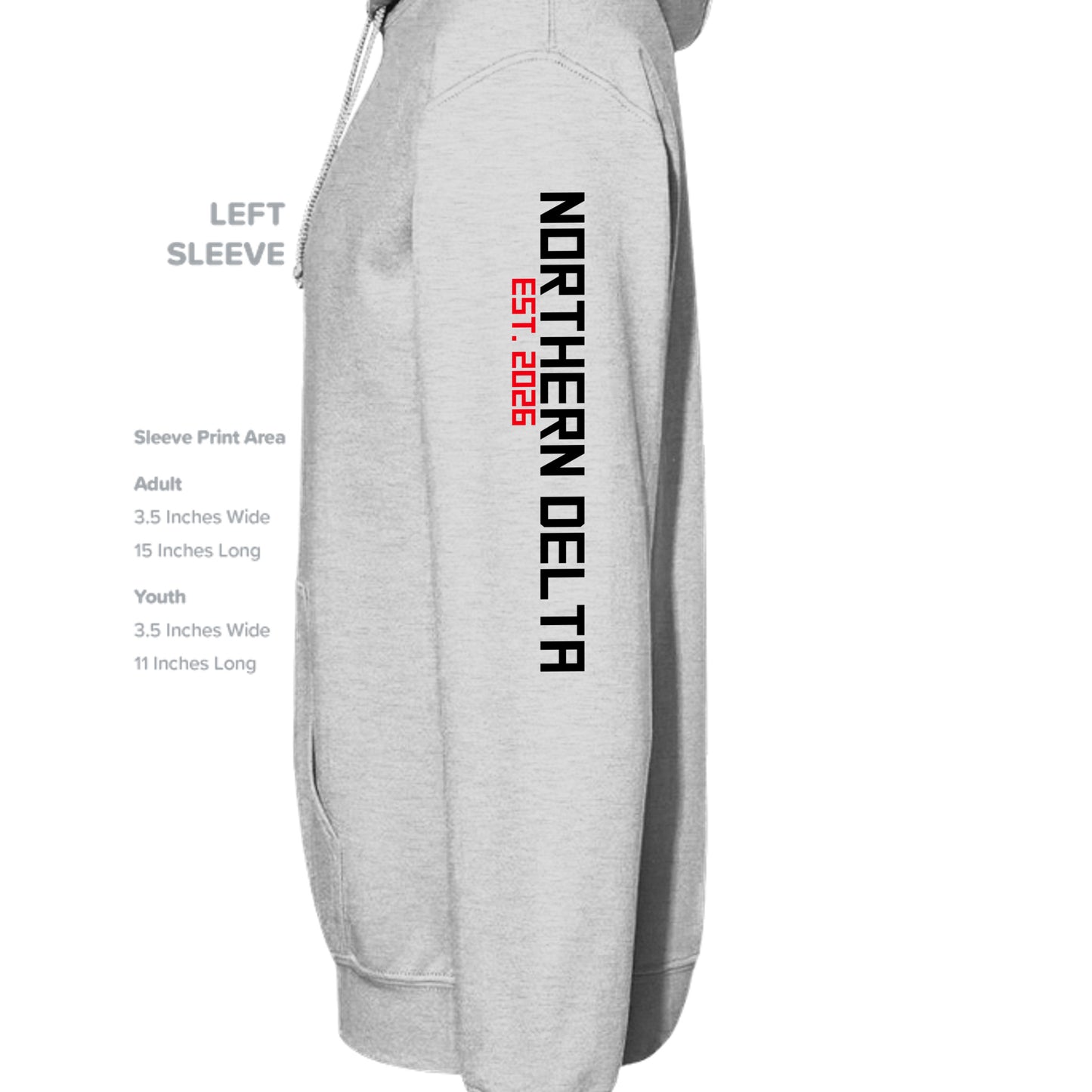 Northern Delta Light-Flag-Hoodie outdoor product